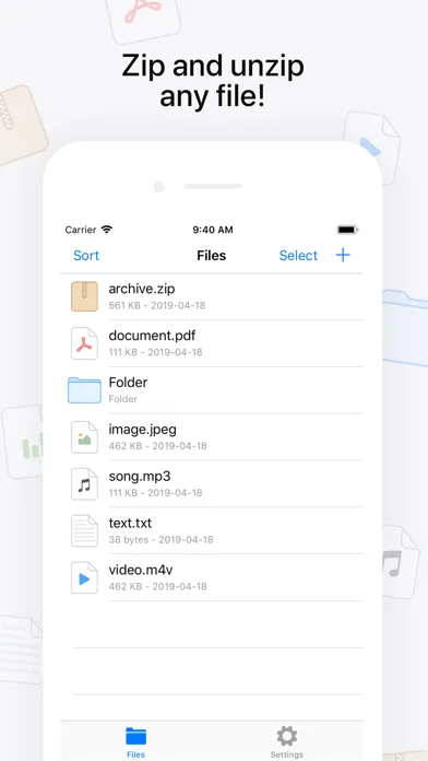 Zip & Rar screenshot 1