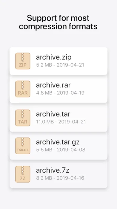 Zip & Rar screenshot 2