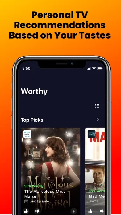 Watchworthy - What To Watch screenshot 3
