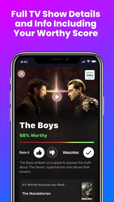 Watchworthy - What To Watch screenshot 5