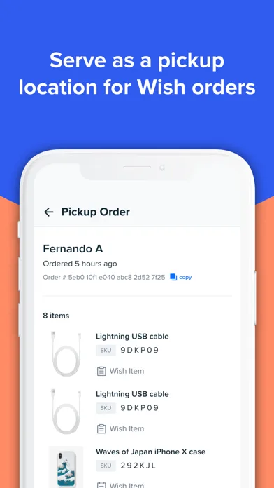 Wish Local for Partner Stores screenshot 3