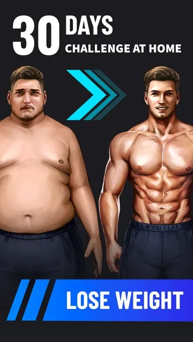 Lose Weight for Men at Home screenshot 1