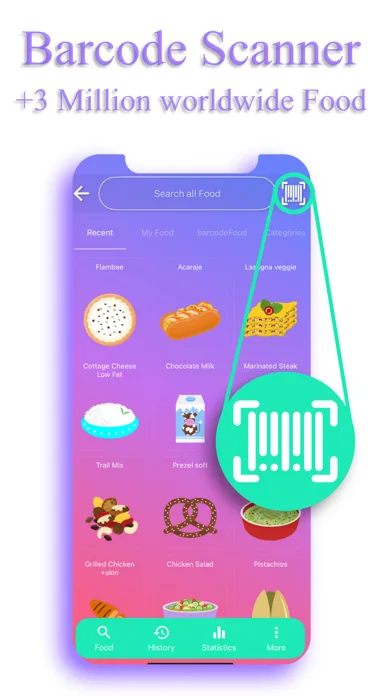 Calorie Counter - EasyFit screenshot 2