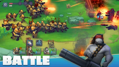 GUNS UP ! Mobile War Strategy screenshot 1
