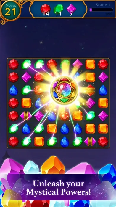 Jewels Magic: Mystery Match3 screenshot 4