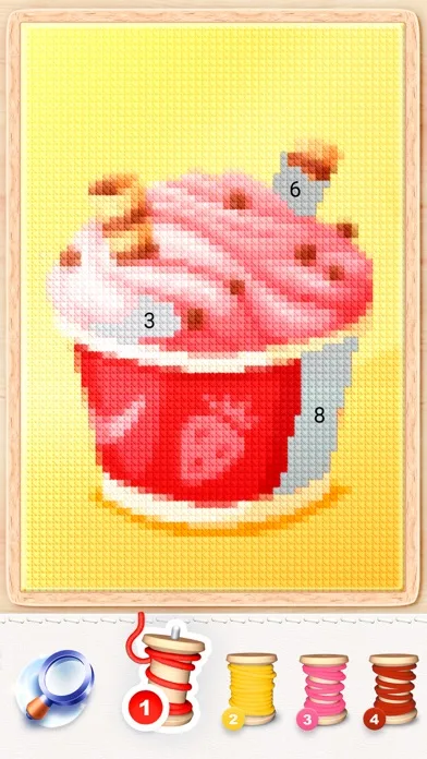 Magic Cross-Stitch: Pixel Art screenshot 2