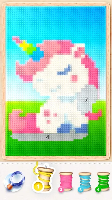 Magic Cross-Stitch: Pixel Art screenshot 3