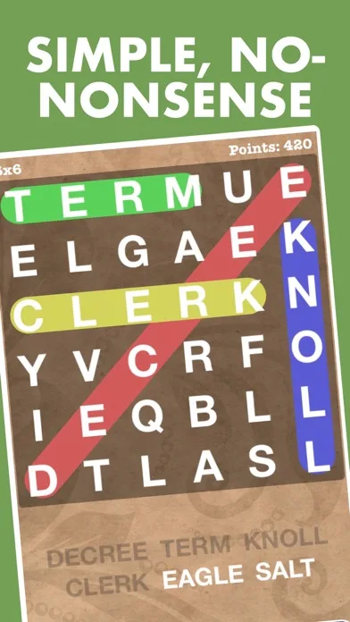 Stress Free Word Search screenshot 1