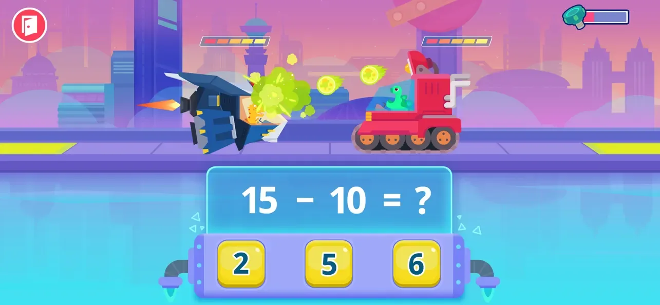 Dinosaur Math - Games for kids screenshot 1