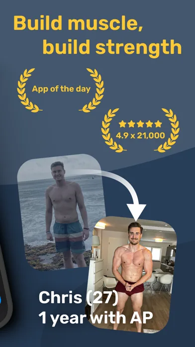 Gym Workout Alpha Progression screenshot 2