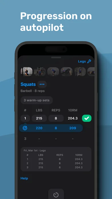 Gym Workout Alpha Progression screenshot 3