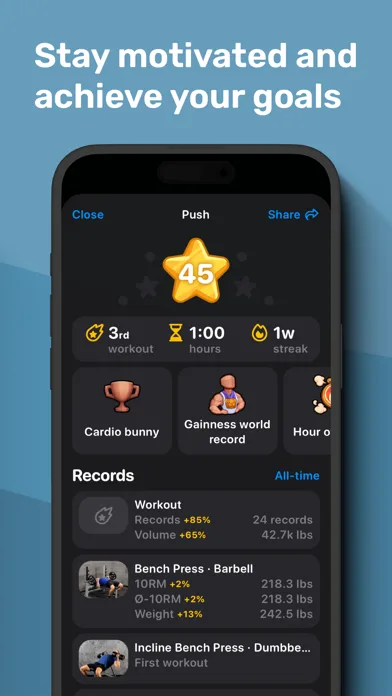 Gym Workout Alpha Progression screenshot 5