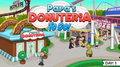 Papa's Donuteria To Go! screenshot 1