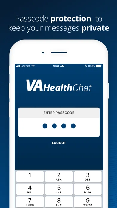 VA Health Chat screenshot 1