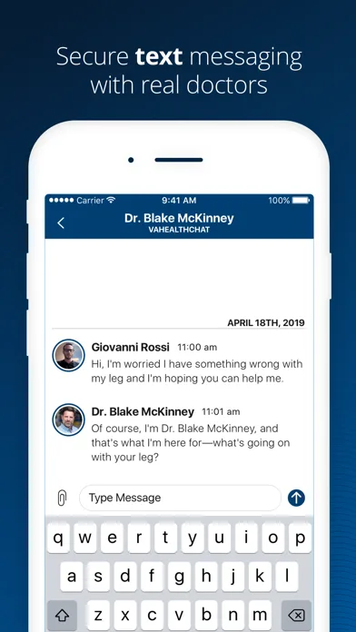 VA Health Chat screenshot 3