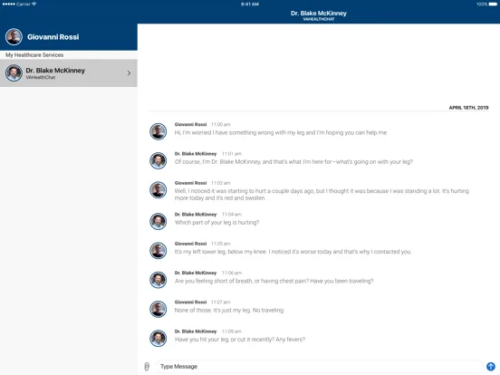 VA Health Chat screenshot 5
