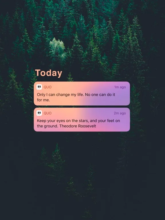 Quo: Daily Motivation Quotes screenshot 4