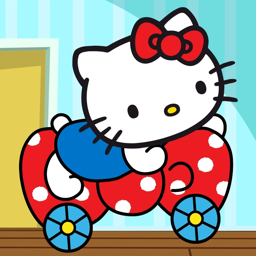 Hello Kitty car games for girl