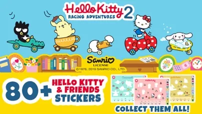 Hello Kitty car games for girl screenshot 1