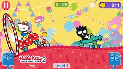 Hello Kitty car games for girl screenshot 2