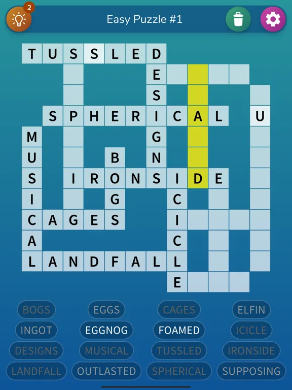 Fill-In Crosswords screenshot 4