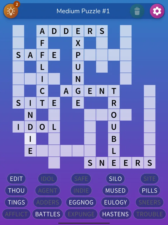 Fill-In Crosswords screenshot 5