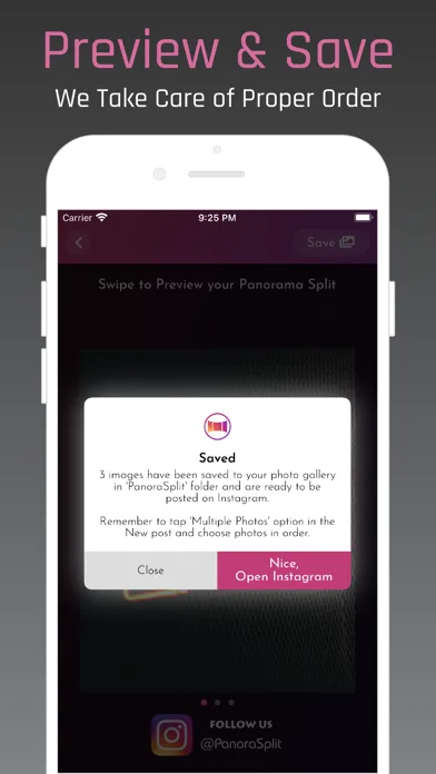 PanoraSplit for Instagram screenshot 4