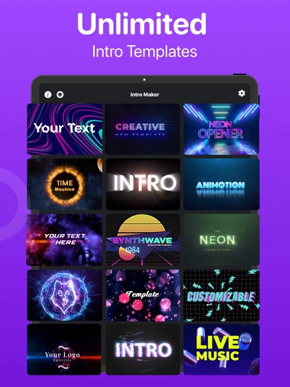 Intro Maker: Create Logo Video screenshot 1