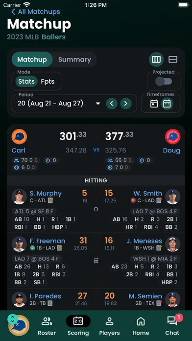 Fantrax Fantasy Sports screenshot 4