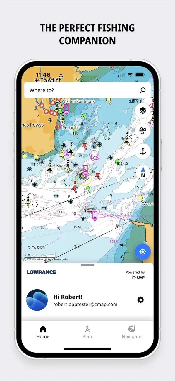 Lowrance: app for anglers screenshot 1