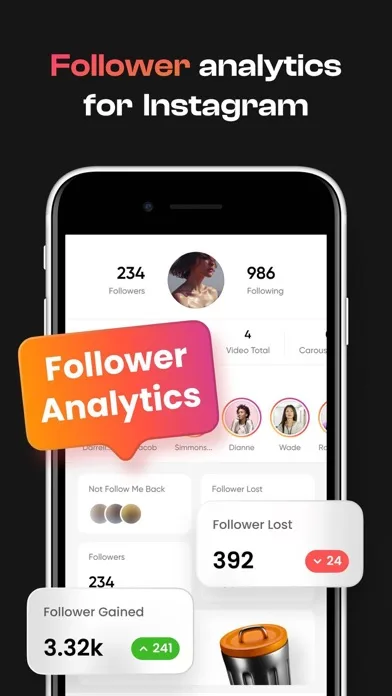 Followers+ Track for IG screenshot 1