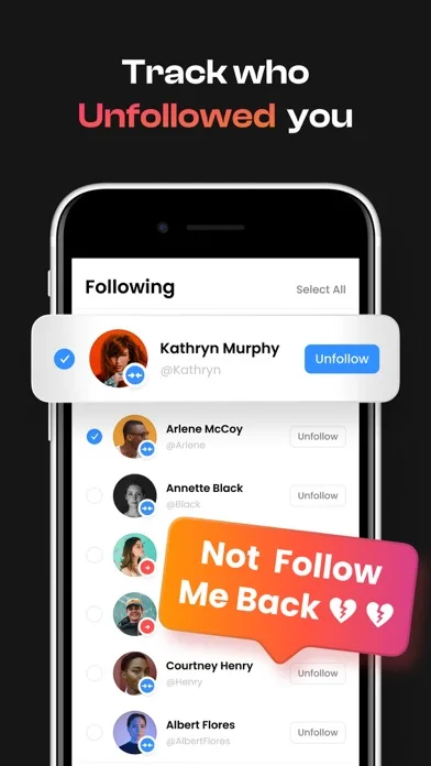 Followers+ Track for IG screenshot 2