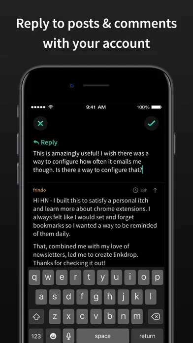 HACK for Hacker News YC Reader screenshot 5