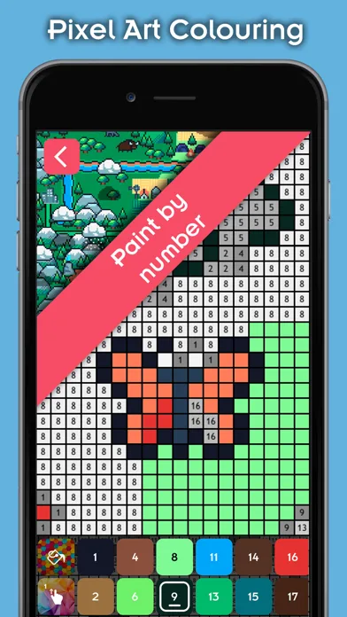 Color by Pixel Paint by Number screenshot 2