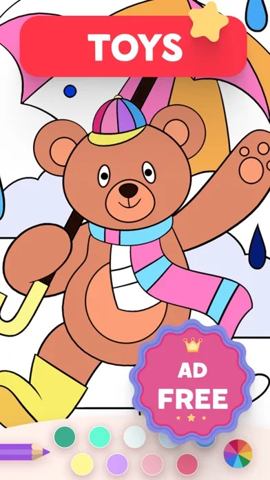 Coloring Book for Girls Kids 5 screenshot 2