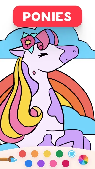 Coloring Book for Girls Kids 5 screenshot 3