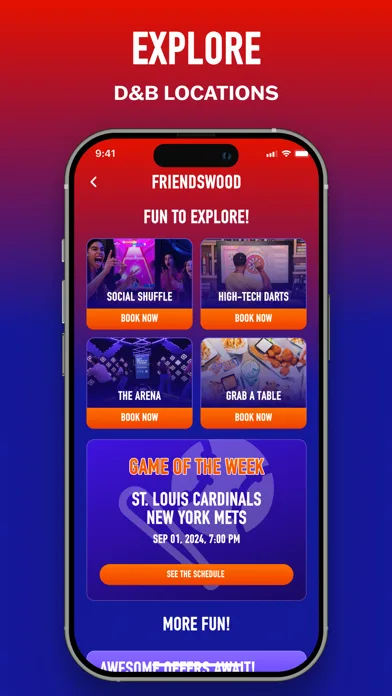 D&B Rewards screenshot 2