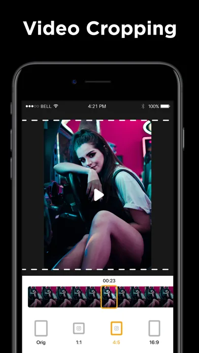 Video Crop: Trim & Cut Editor screenshot 1