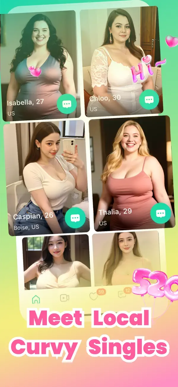 VPlus: BBW Dating & Video Chat screenshot 4
