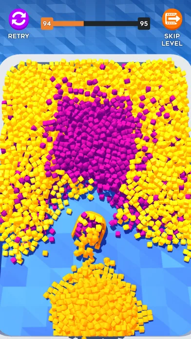 Collect Cubes - ASMR Puzzle screenshot 2