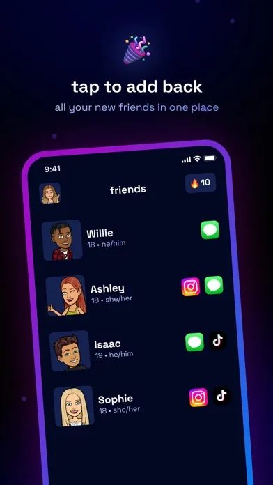 Fam - make new friends live screenshot 3