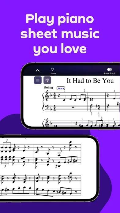 Simply Play: Piano Sheet Music screenshot 1