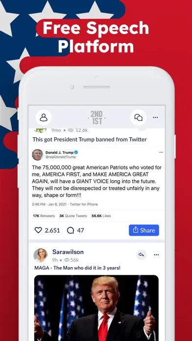 2nd1st - Truth, News & Social screenshot 1