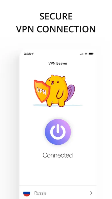 VPN service Beaver screenshot 2