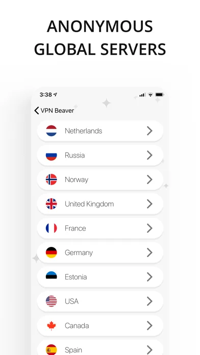 VPN service Beaver screenshot 3