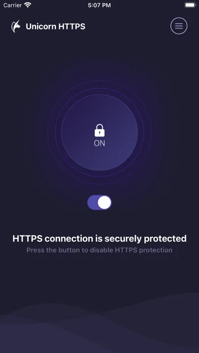 Unicorn HTTPS screenshot 2