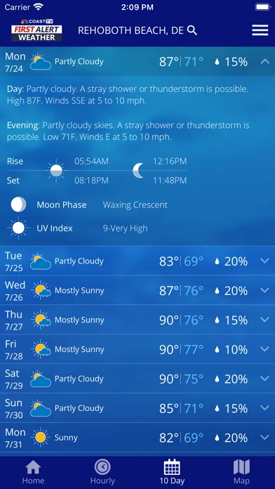 CoastTV First Alert Weather screenshot 3