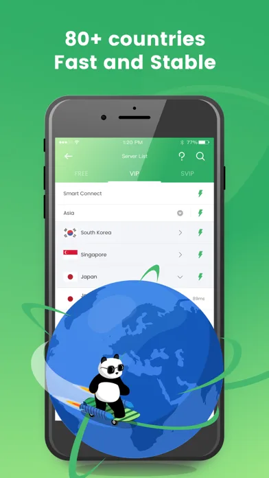 PandaVPN Lite Fast Secure VPN screenshot 1