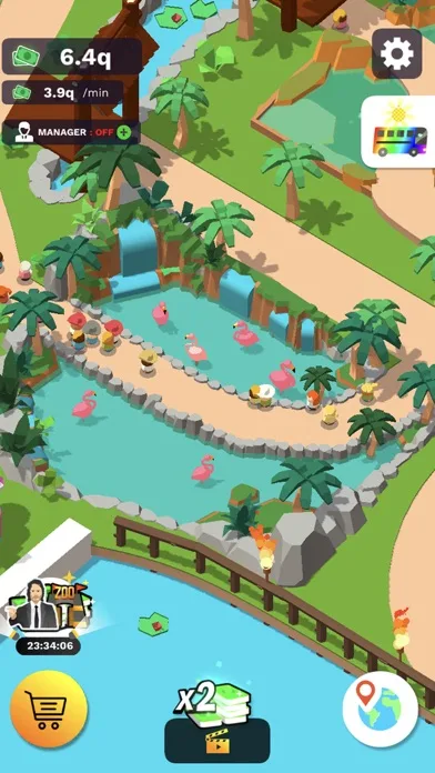 Idle Zoo Tycoon 3D screenshot 4
