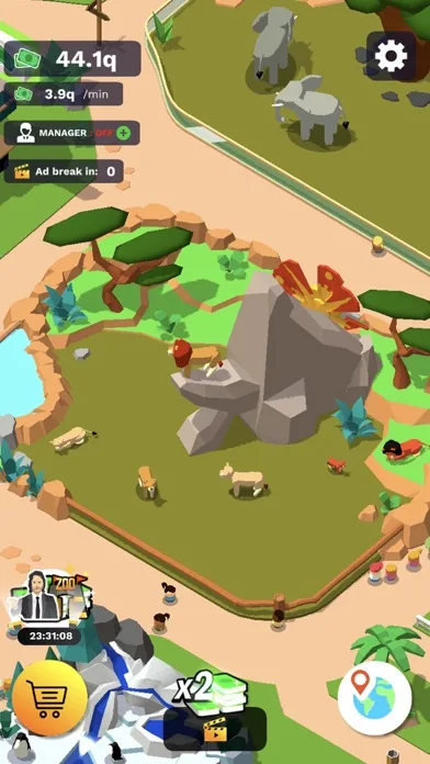 Idle Zoo Tycoon 3D screenshot 5